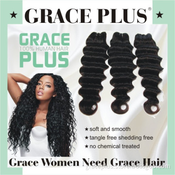 Best100% top quality remy unprocessed virgin brazilian deep wave hair